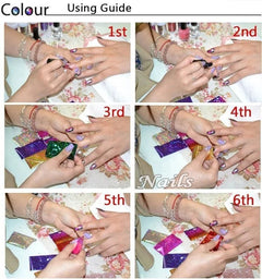 20*4cm Mix Nail Art Transfer Sticker - Gadget and Glam Shop