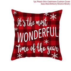Cartoon Christmas Pillow Cover - Gadget and Glam Shop