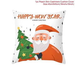 Cartoon Christmas Pillow Cover - Gadget and Glam Shop