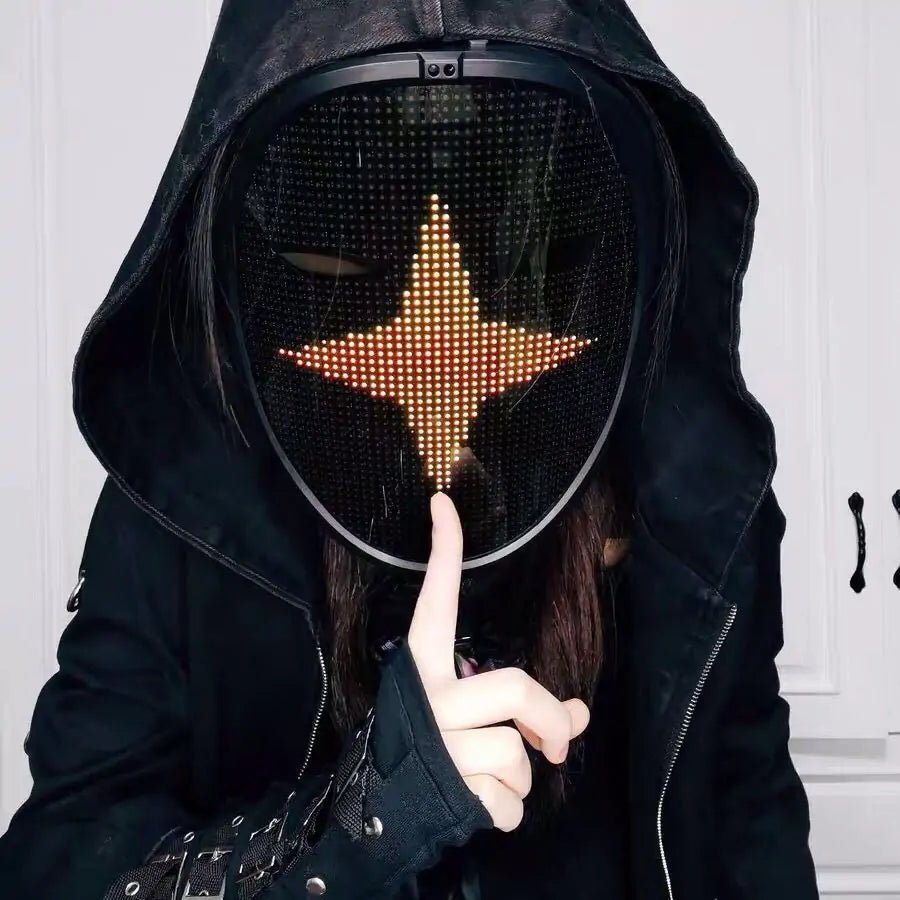 Bluetooth Light Up LED Mask - Gadget and Glam Shop