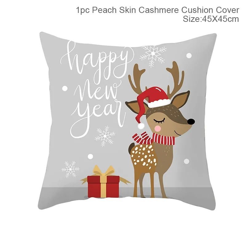 Cartoon Christmas Pillow Cover - Gadget and Glam Shop