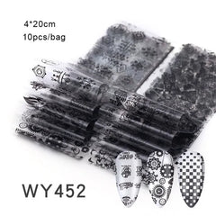 20*4cm Mix Nail Art Transfer Sticker - Gadget and Glam Shop