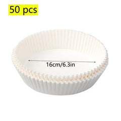 50pcs Air Fryer Disposable Paper Liner - Gadget and Glam Shop