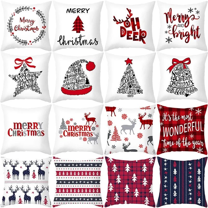 Cartoon Christmas Pillow Cover - Gadget and Glam Shop