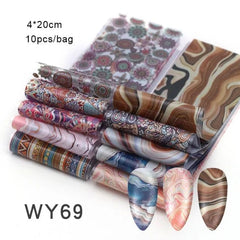 20*4cm Mix Nail Art Transfer Sticker - Gadget and Glam Shop