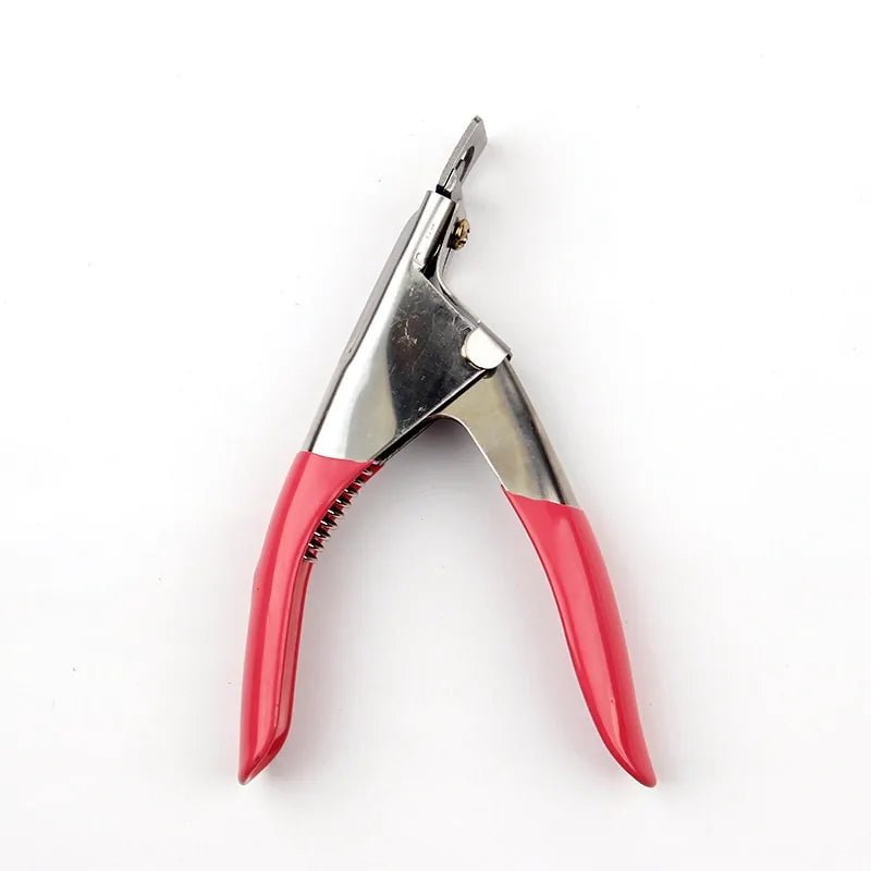 1 Pc Nail Art Edge Remover Clipper - Pink - Gadget and Glam Shop