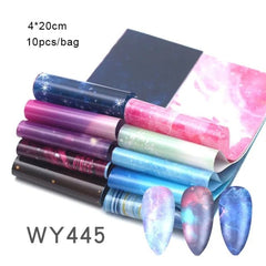 20*4cm Mix Nail Art Transfer Sticker - Gadget and Glam Shop