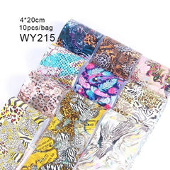 20*4cm Mix Nail Art Transfer Sticker - Gadget and Glam Shop