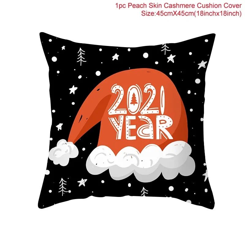 Cartoon Christmas Pillow Cover - Gadget and Glam Shop