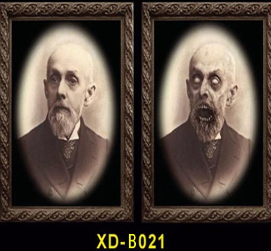 3D Halloween Face Changing Ghost Portrait - Gadget and Glam Shop