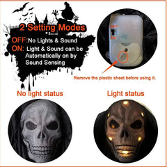 LED Hanging Skull Ghost Halloween Decor - Gadget and Glam Shop