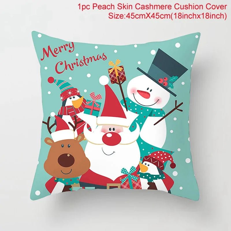 Cartoon Christmas Pillow Cover - Gadget and Glam Shop