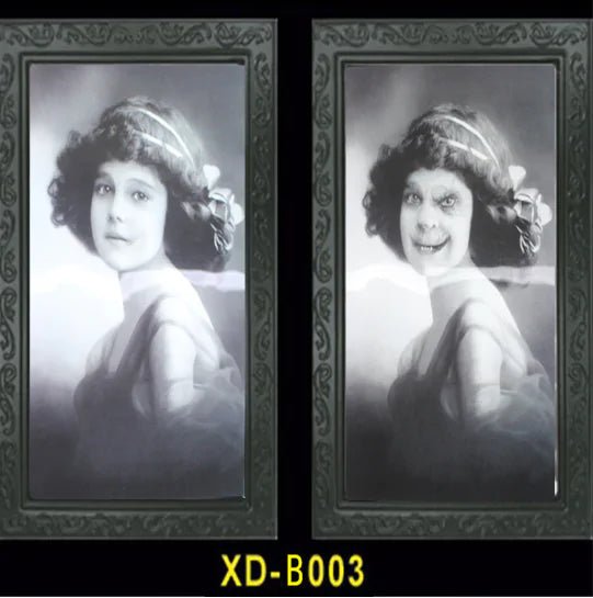 3D Halloween Face Changing Ghost Portrait - Gadget and Glam Shop