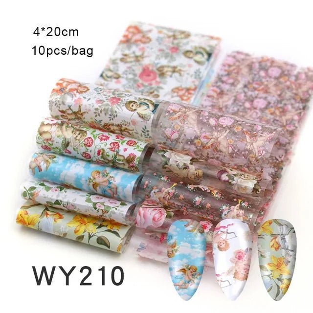 20*4cm Mix Nail Art Transfer Sticker - Gadget and Glam Shop
