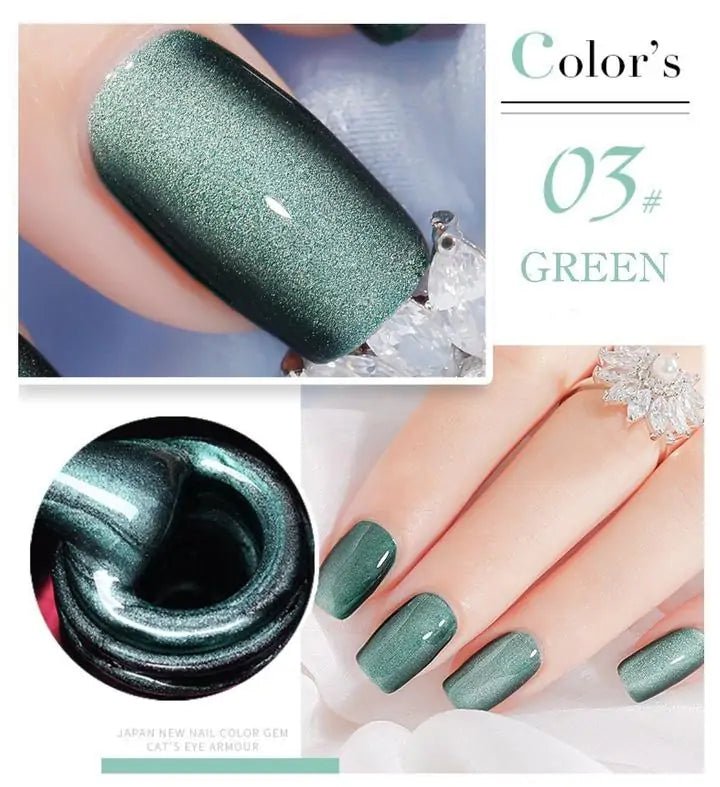 4D Magnetic Nail Polish Set - Gadget and Glam Shop