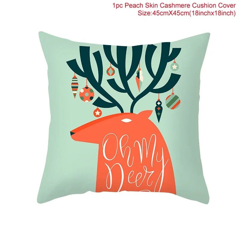 Cartoon Christmas Pillow Cover - Gadget and Glam Shop