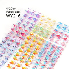 20*4cm Mix Nail Art Transfer Sticker - Gadget and Glam Shop