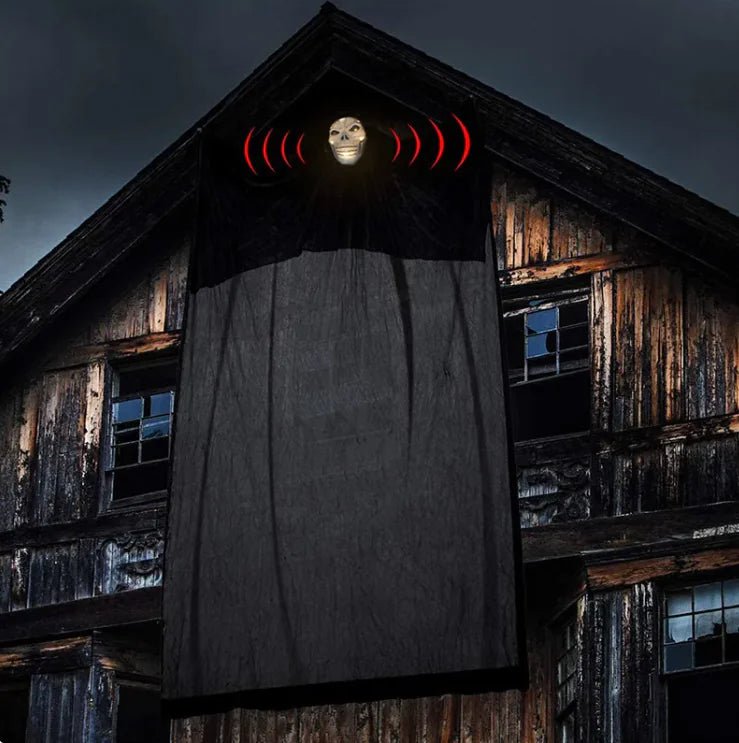 LED Hanging Skull Ghost Halloween Decor - Gadget and Glam Shop