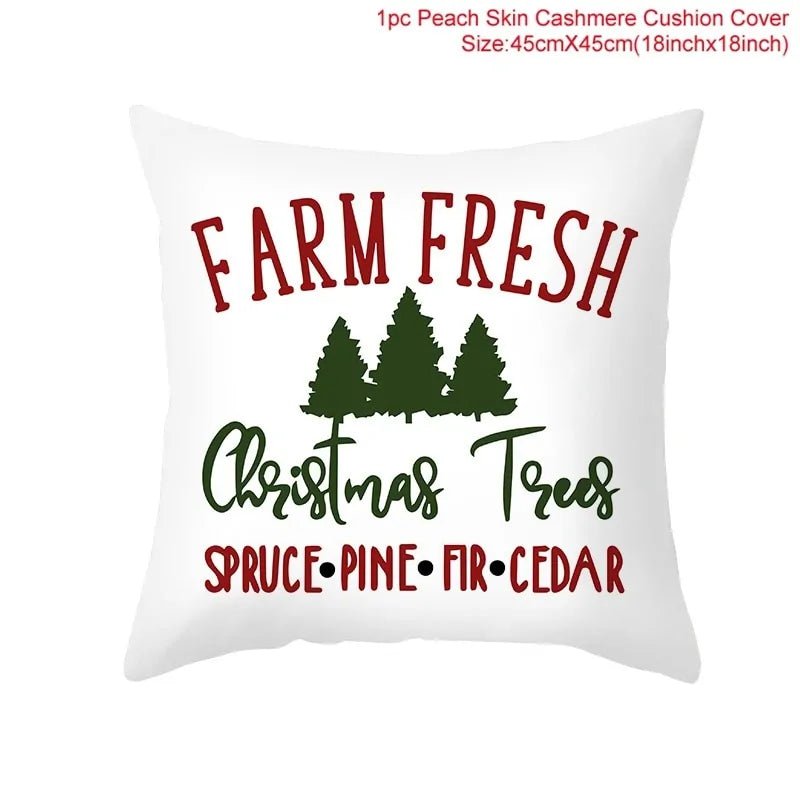 Cartoon Christmas Pillow Cover - Gadget and Glam Shop