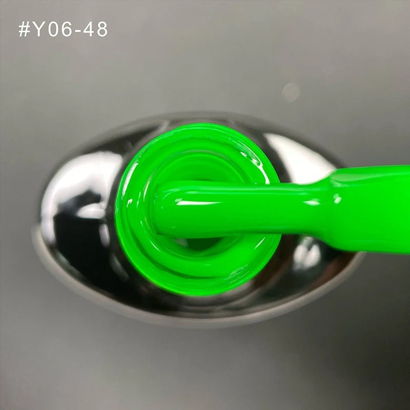 KODI JYJ Neon Gel Polish for Nails Semi - permanent Florescent Varnish Manicure 12ml uv led Enamel Fluorescence Hybrid Nail Polish - Gadget and Glam Shop