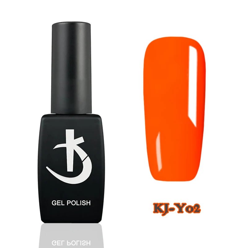 KODI JYJ Neon Gel Polish for Nails Semi - permanent Florescent Varnish Manicure 12ml uv led Enamel Fluorescence Hybrid Nail Polish - Gadget and Glam Shop