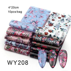 20*4cm Mix Nail Art Transfer Sticker - Gadget and Glam Shop