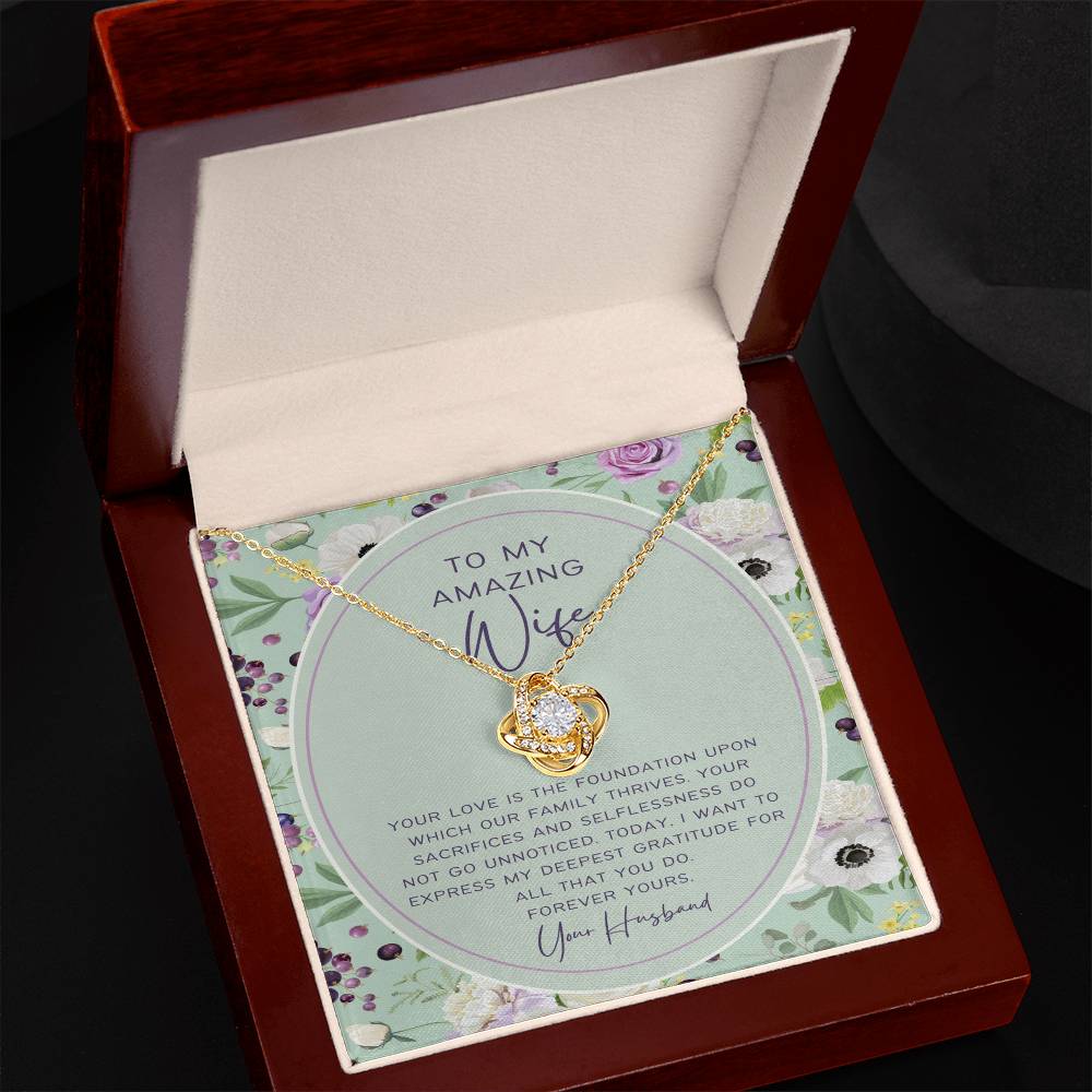 Foundation of Love Necklace – A Tribute to Unbreakable Devotion - Gadget and Glam Shop