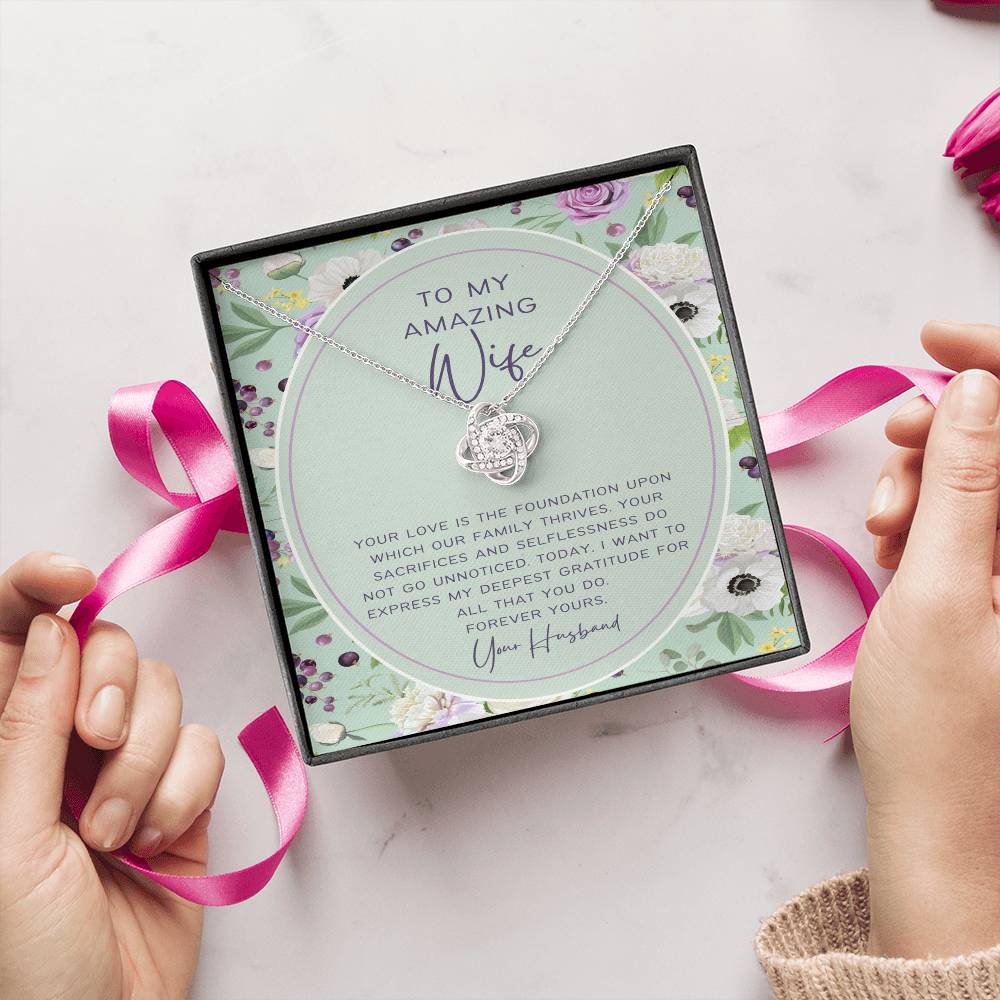 Foundation of Love Necklace – A Tribute to Unbreakable Devotion - Gadget and Glam Shop