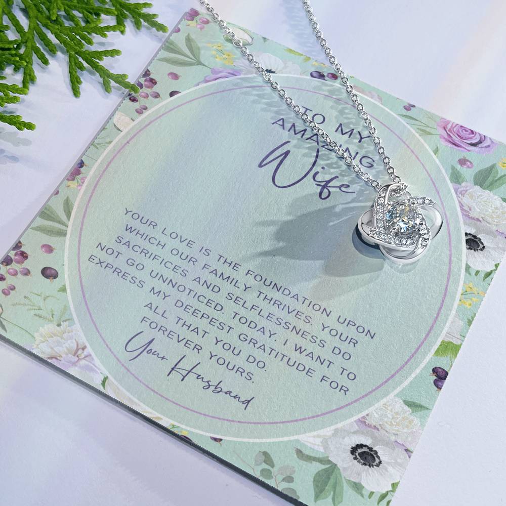 Foundation of Love Necklace – A Tribute to Unbreakable Devotion - Gadget and Glam Shop