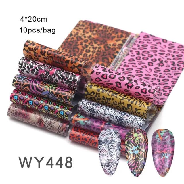 20*4cm Mix Nail Art Transfer Sticker - Gadget and Glam Shop