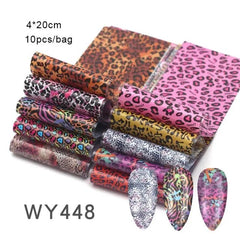 20*4cm Mix Nail Art Transfer Sticker - Gadget and Glam Shop
