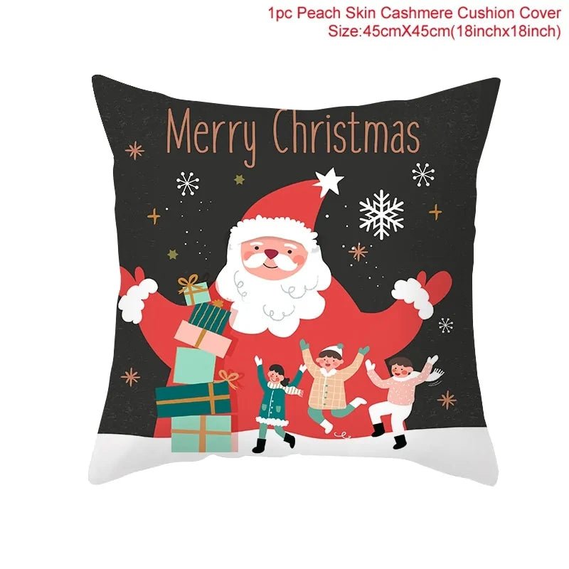 Cartoon Christmas Pillow Cover - Gadget and Glam Shop