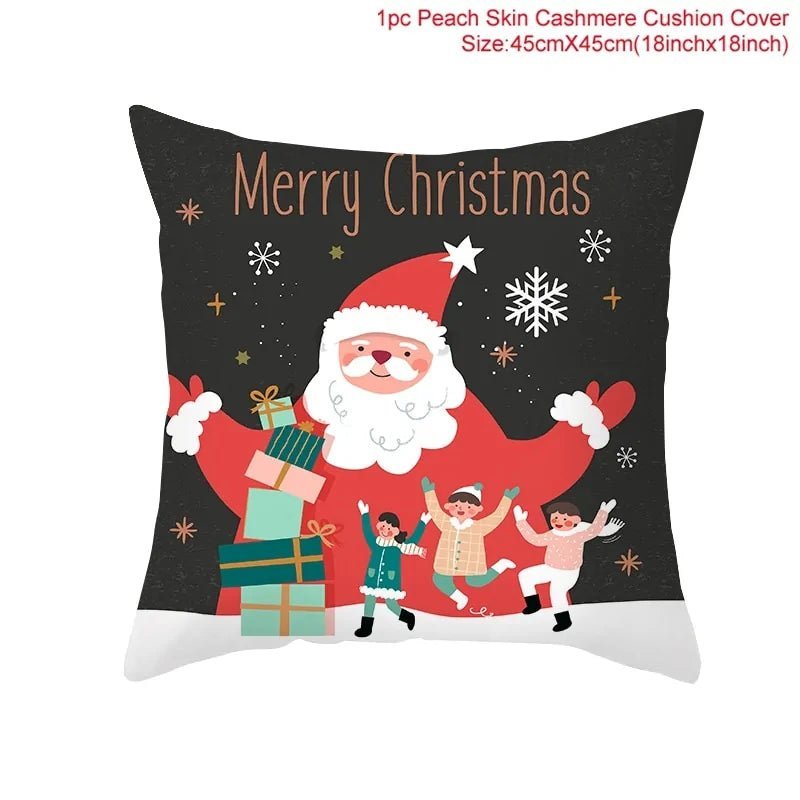 Cartoon Christmas Pillow Cover - Gadget and Glam Shop