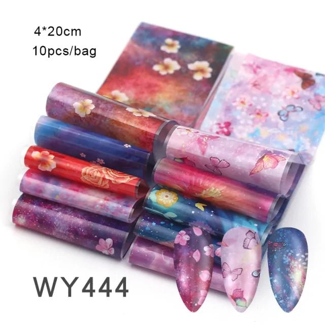20*4cm Mix Nail Art Transfer Sticker - Gadget and Glam Shop