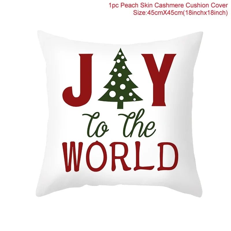 Cartoon Christmas Pillow Cover - Gadget and Glam Shop