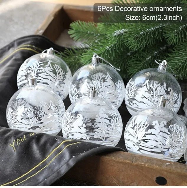 Christmas Transparent Ball Pendant - Gadget and Glam Shop