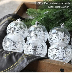 Christmas Transparent Ball Pendant - Gadget and Glam Shop