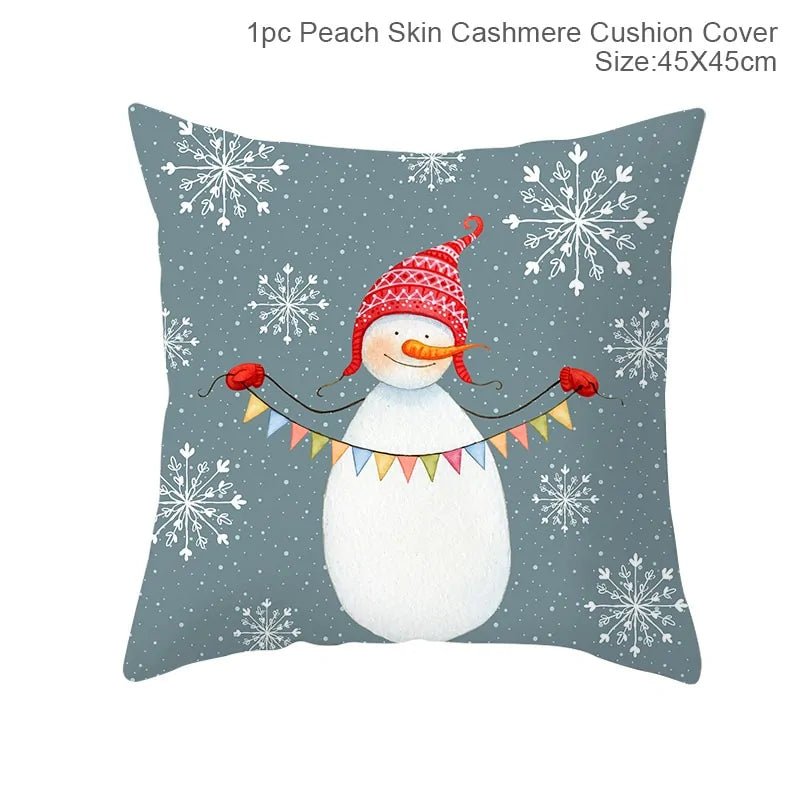 Cartoon Christmas Pillow Cover - Gadget and Glam Shop