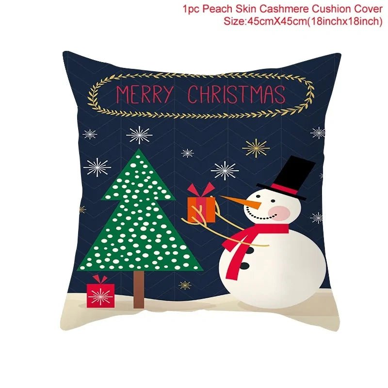 Cartoon Christmas Pillow Cover - Gadget and Glam Shop
