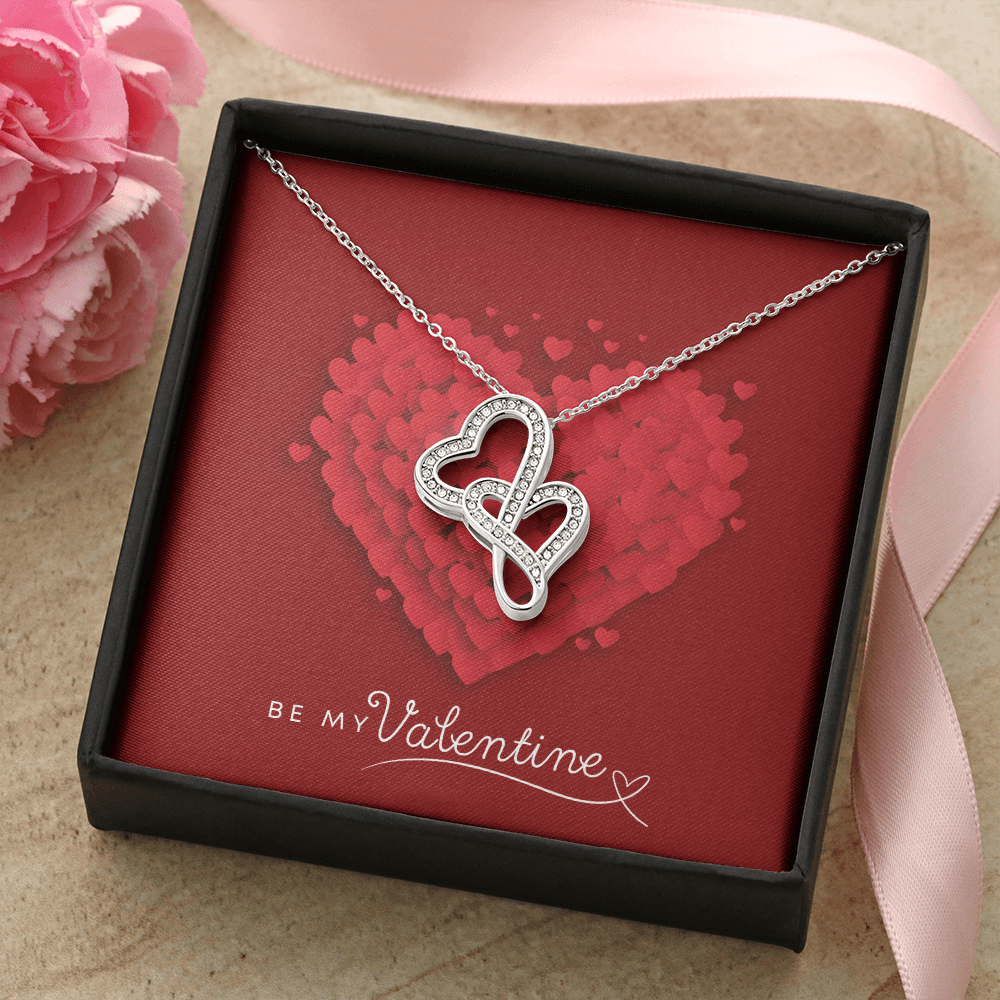Heart - to - Heart: Valentine's Day Pendant Necklace - Gadget and Glam Shop
