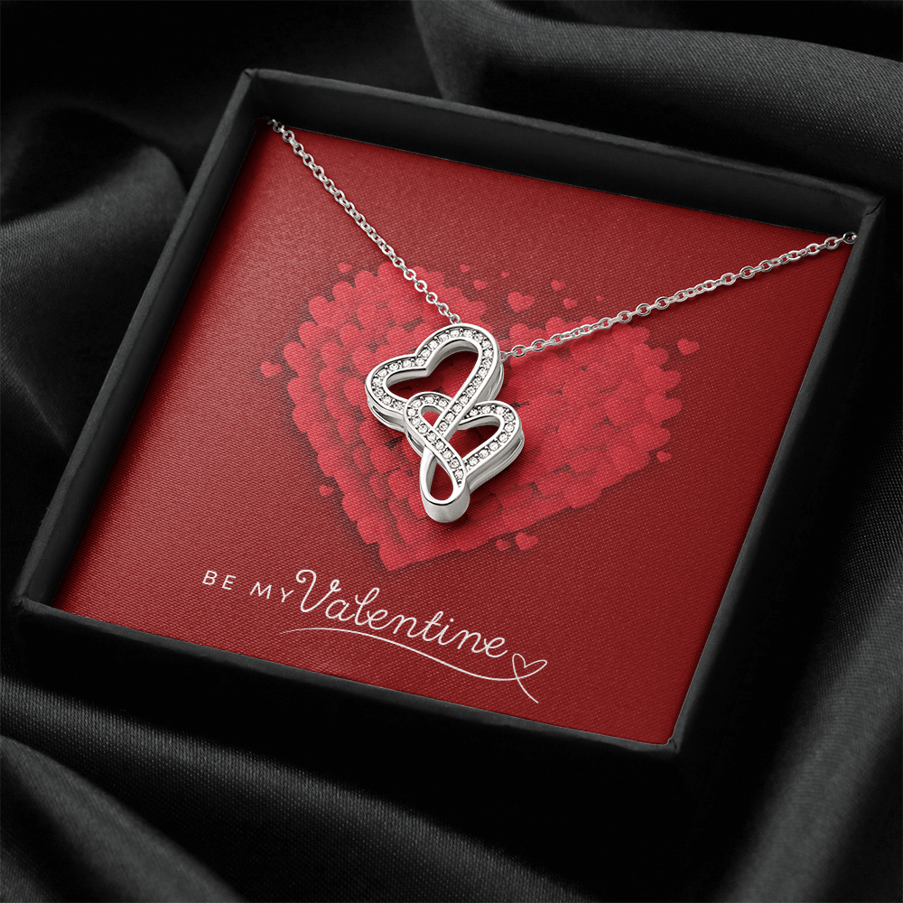Heart - to - Heart: Valentine's Day Pendant Necklace - Gadget and Glam Shop
