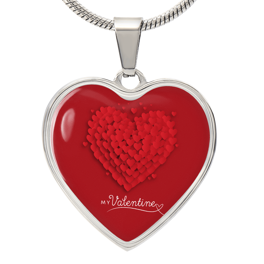 Eternal Elegance: Valentine's Day Luxury Heart Necklace - Gadget and Glam Shop