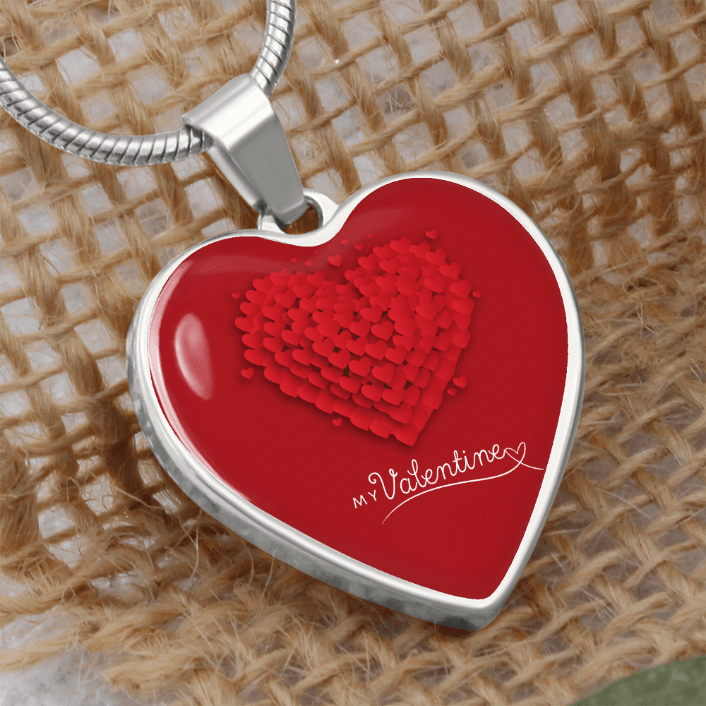 Eternal Elegance: Valentine's Day Luxury Heart Necklace - Gadget and Glam Shop