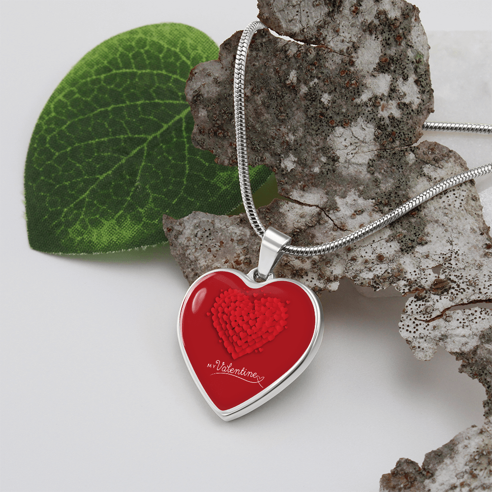Eternal Elegance: Valentine's Day Luxury Heart Necklace - Gadget and Glam Shop
