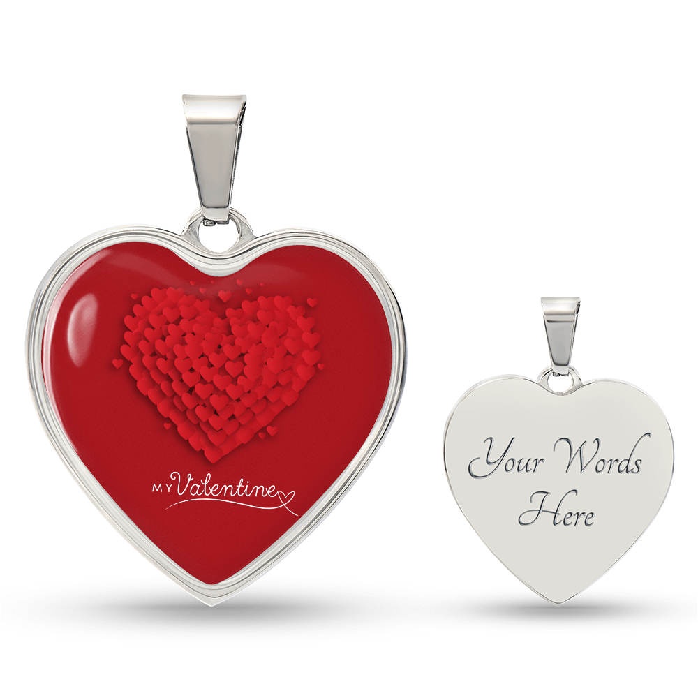 Eternal Elegance: Valentine's Day Luxury Heart Necklace - Gadget and Glam Shop