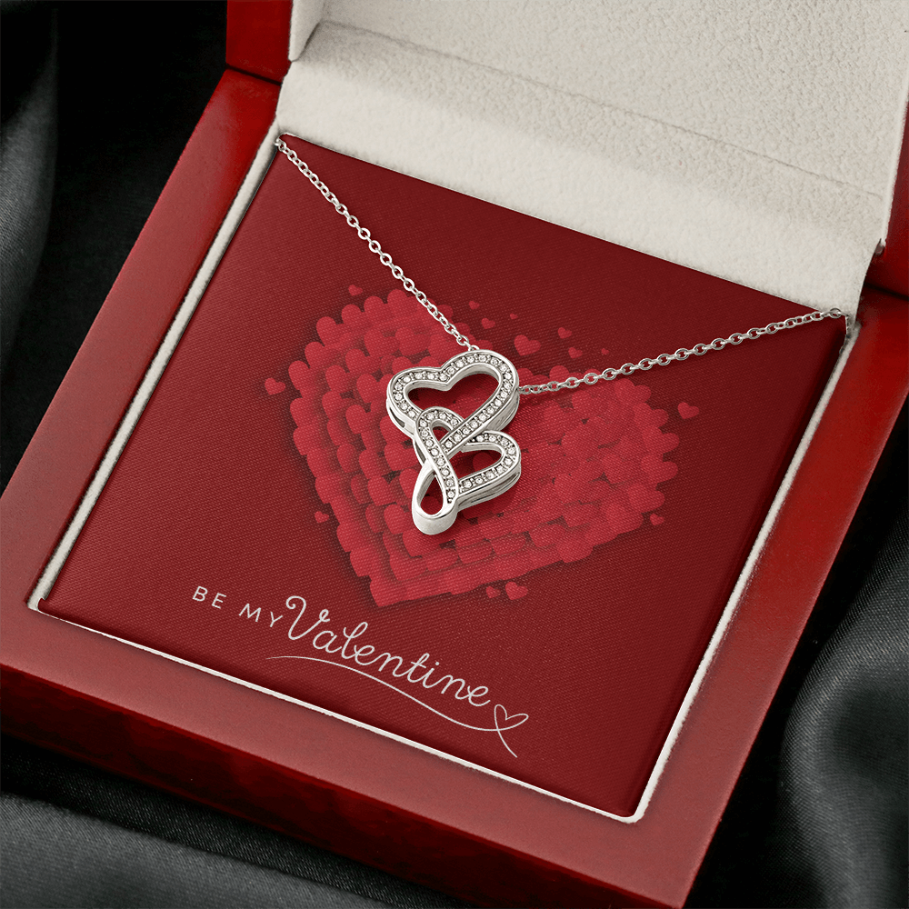 Heart - to - Heart: Valentine's Day Pendant Necklace - Gadget and Glam Shop