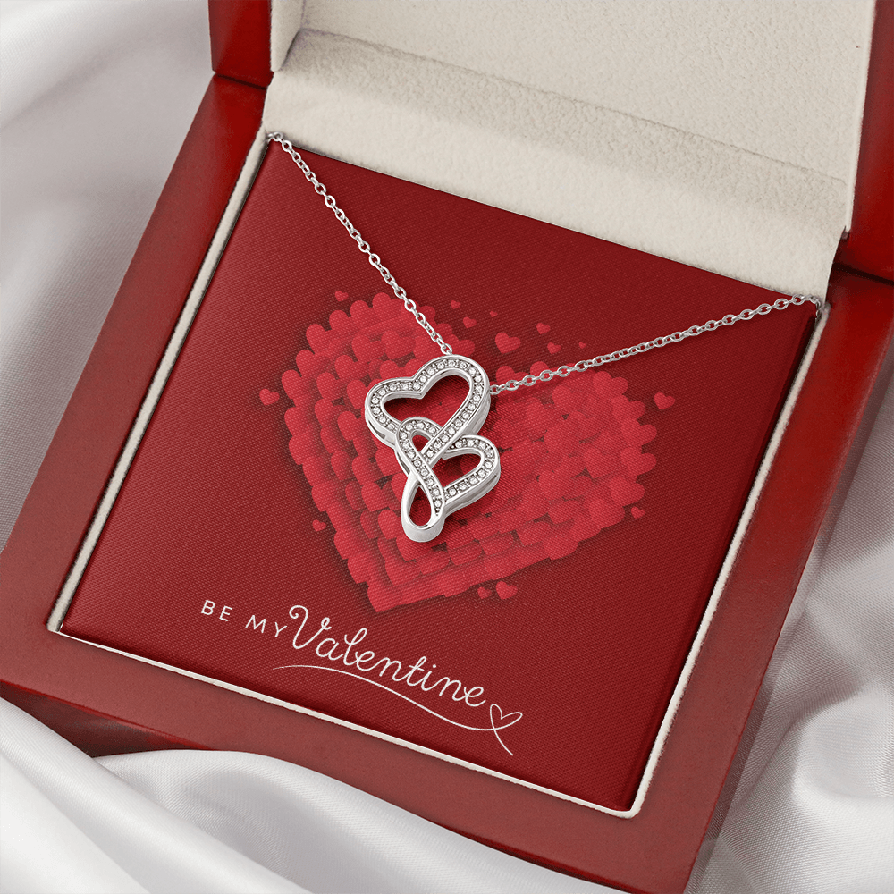 Heart - to - Heart: Valentine's Day Pendant Necklace - Gadget and Glam Shop