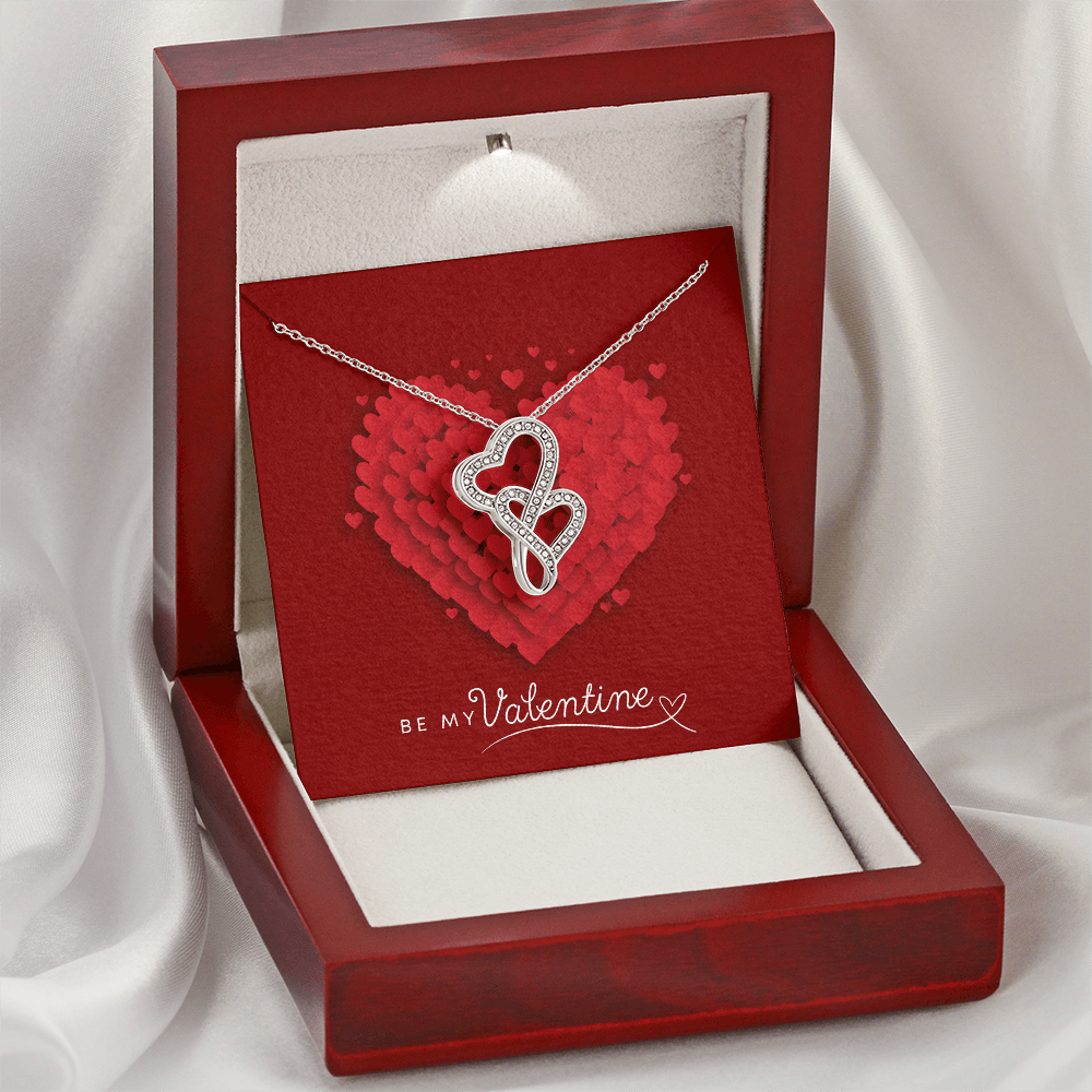 Heart - to - Heart: Valentine's Day Pendant Necklace - Gadget and Glam Shop