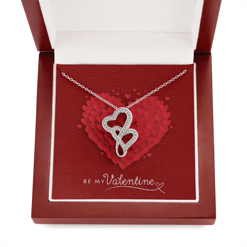 Heart - to - Heart: Valentine's Day Pendant Necklace - Gadget and Glam Shop