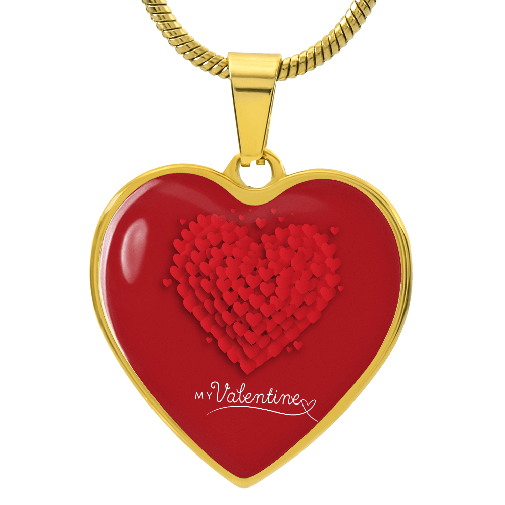Eternal Elegance: Valentine's Day Luxury Heart Necklace - Gadget and Glam Shop